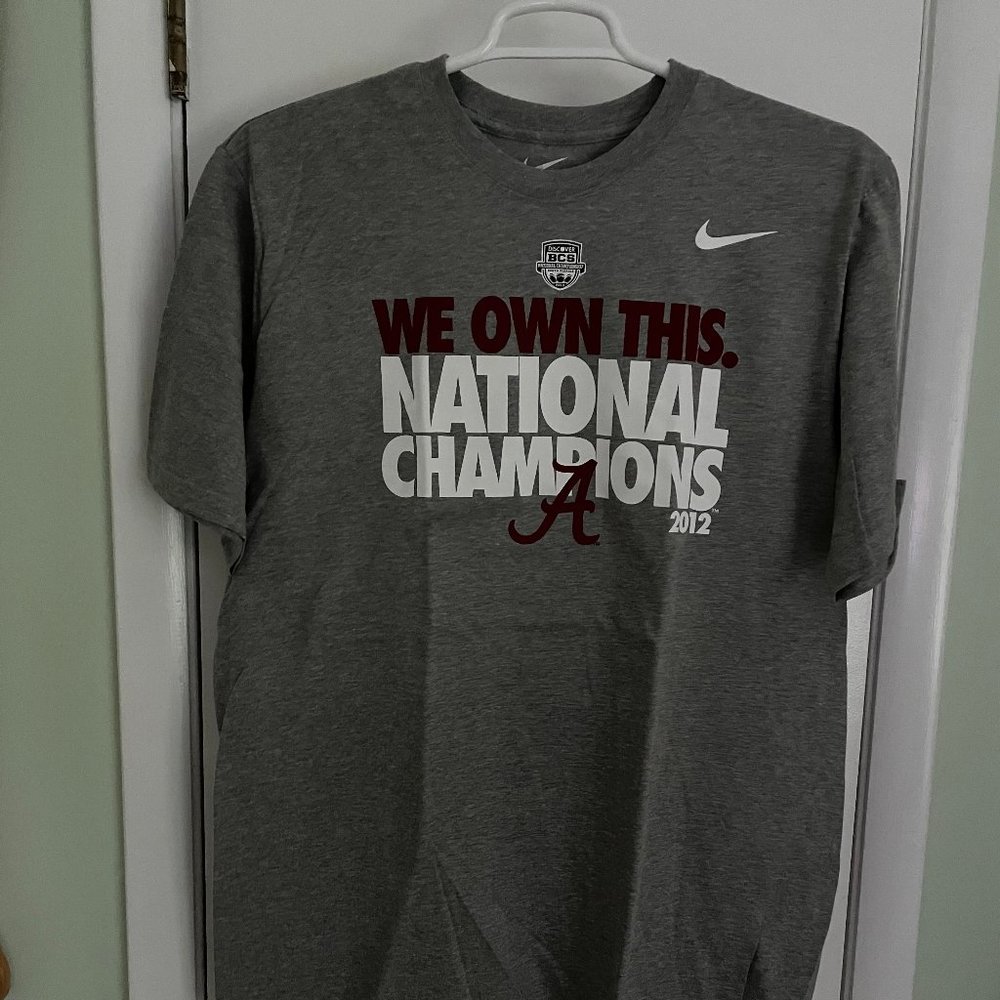 2012 Alabama Roll Tide National Football Championship T Shirt XXL
